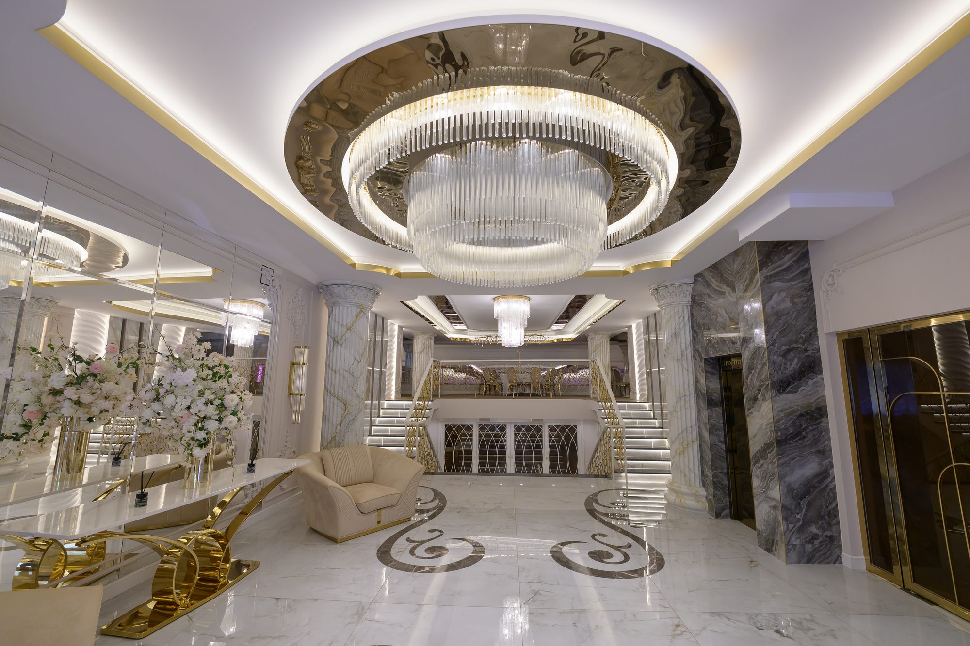 Lobby-ul TEN Hotel Constanța